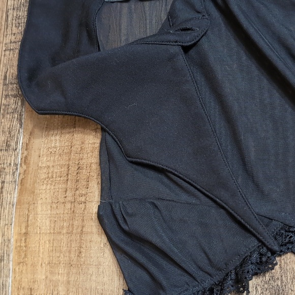 Killstar Eve's Hollow Mesh See Thru Dress Size 4XL (20-22) In Black Goth Rave - Picture 8 of 12